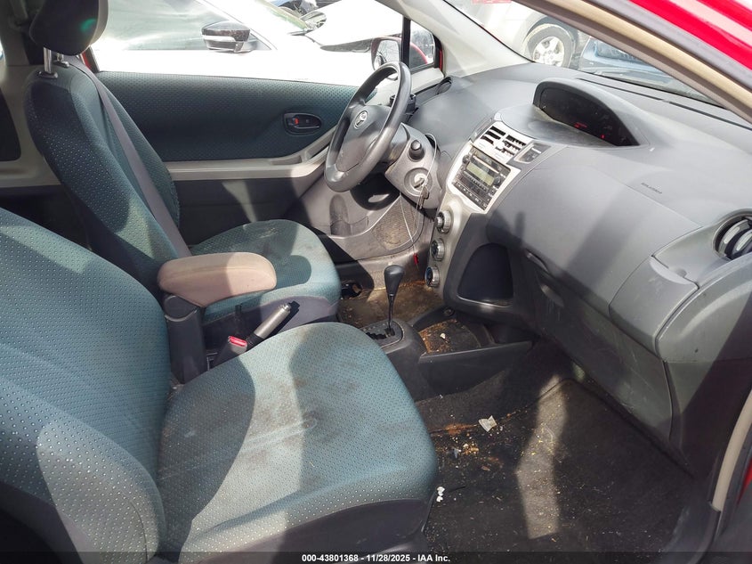 2007 Toyota Yaris VIN JTDJT923675098083 IAAI salvage auction — LEFT SIDE, Salvage (Idaho), sold $100 on 2026-07-21 (photo 5)
