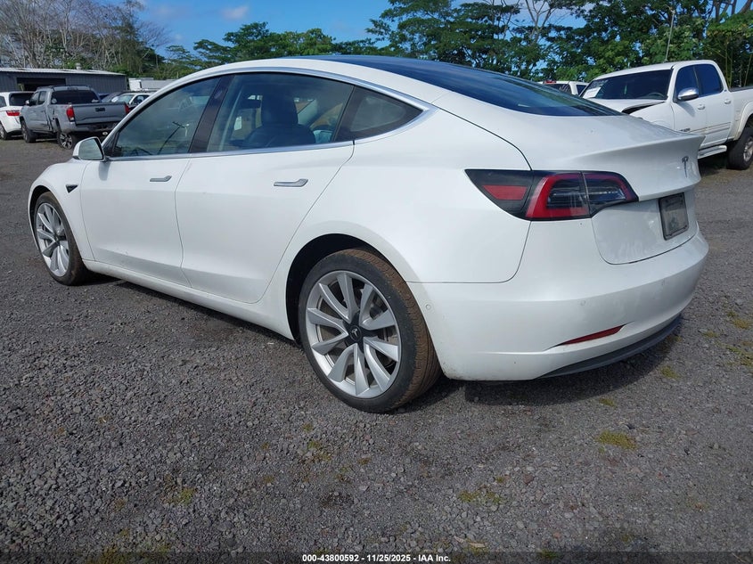 2020 Tesla Model 3 VIN 5YJ3E1EA6LF661687 IAAI salvage auction — RIGHT SIDE, Salvage (Hawaii), sold $3,150 on 2026-07-23 (photo 3)