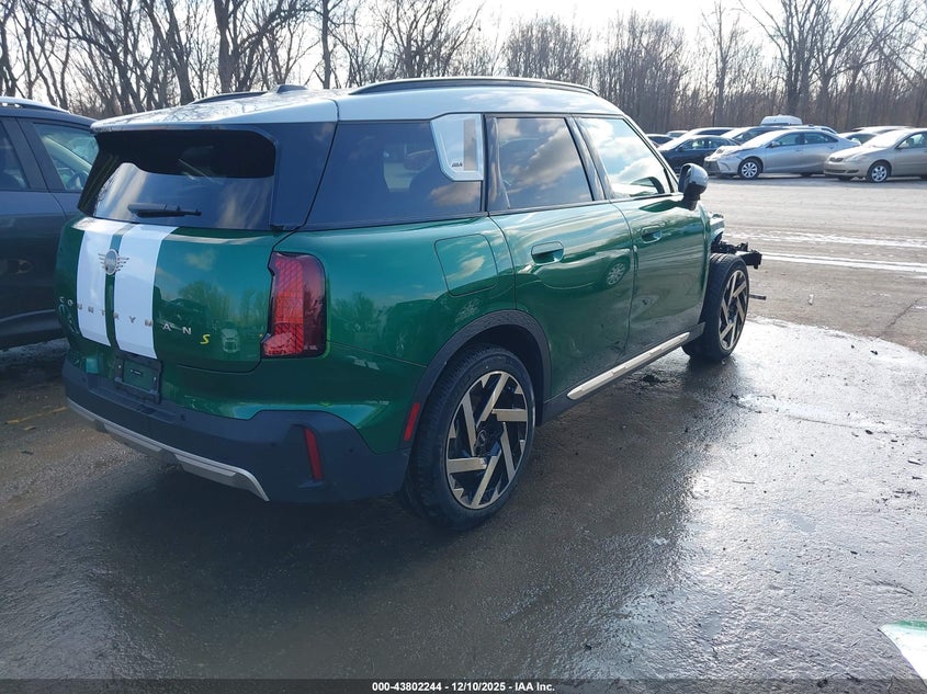 2025 Mini Countryman VIN WMZ53GA05S7T24561 IAAI salvage auction — FRONT END, Salvage (Missouri), sold $7,800 on 2026-07-29 (photo 4)