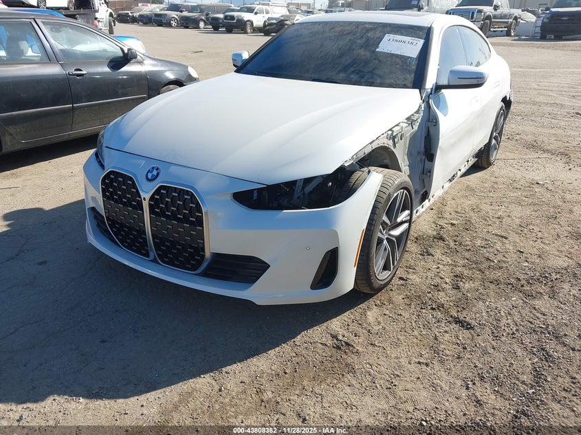 2025 BMW 4er VIN WBA33FB03SFU06517 IAAI salvage auction — LEFT FRONT, Salvage Title, sold $20,525 on 2026-07-20 (photo 6)