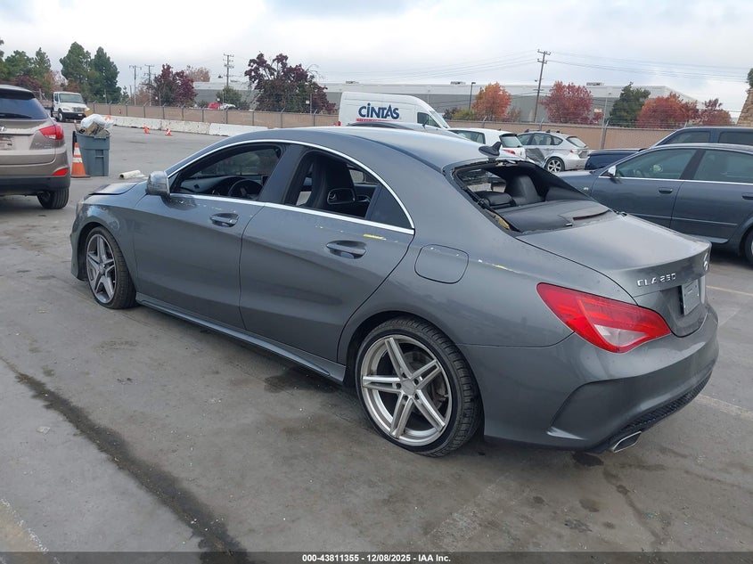2015 Mercedes-benz Cla-klasse VIN WDDSJ4EBXFN230718 IAAI salvage auction — FRONT END, Salvage (California), sold $1,975 on 2026-07-20 (photo 3)