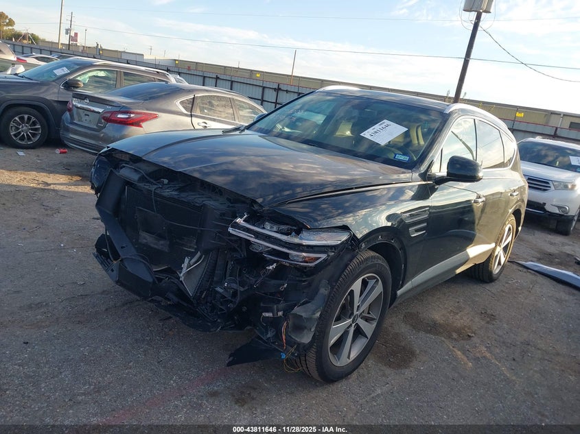2021 Genesis Gv80 VIN KMUHCESC4MU048837 IAAI salvage auction — FRONT END, Original (Texas), sold $10,600 on 2026-07-08 (photo 2)