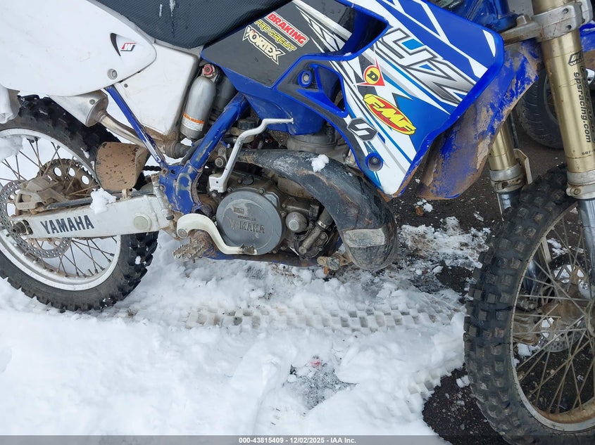 2001 Yamaha Yz VIN JYACG08C41A013932 IAAI salvage auction — THEFT, Salvage (Tennessee), sold $600 on 2026-09-09 (photo 8)