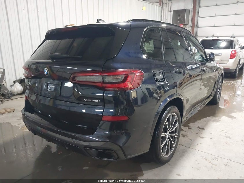 2021 BMW X5 VIN 5UXCR6C01M9F75843 IAAI salvage auction — LEFT SIDE, Salvage (Missouri), sold $13,950 on 2026-07-08 (photo 4)