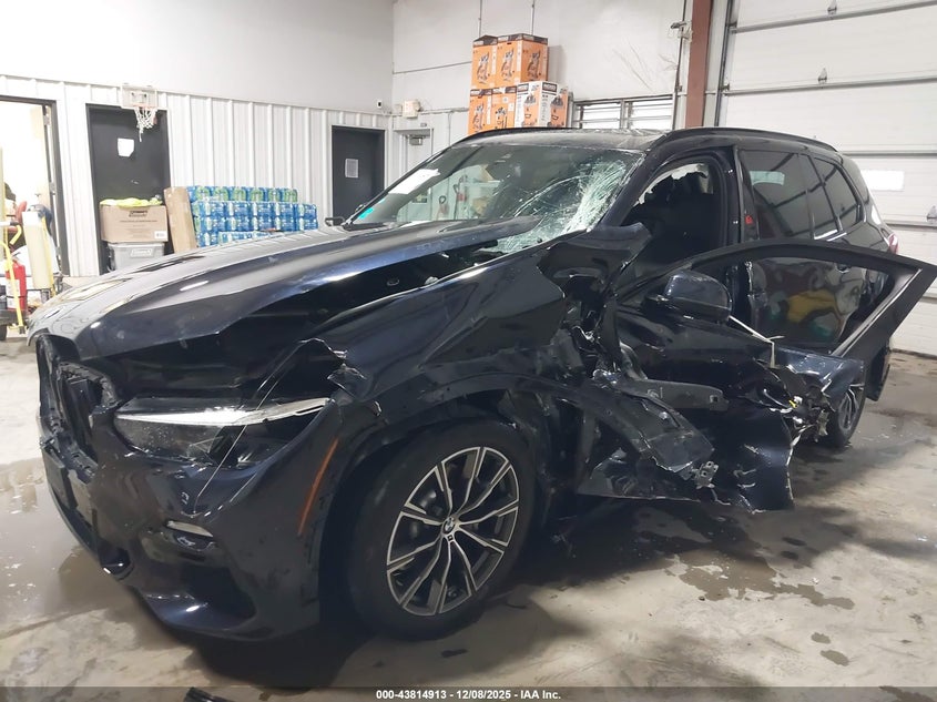 2021 BMW X5 VIN 5UXCR6C01M9F75843 IAAI salvage auction — LEFT SIDE, Salvage (Missouri), sold $13,950 on 2026-07-08 (photo 6)