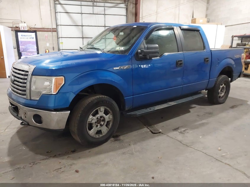 2012 Ford F-150 VIN 1FTFW1EF3CFB37351 IAAI salvage auction — ENGINE DAMAGE, Salvage Title, sold $700 on 2026-08-03 (photo 2)