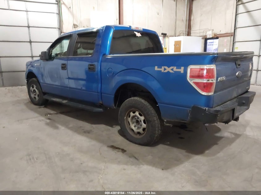 2012 Ford F-150 VIN 1FTFW1EF3CFB37351 IAAI salvage auction — ENGINE DAMAGE, Salvage Title, sold $700 on 2026-08-03 (photo 3)