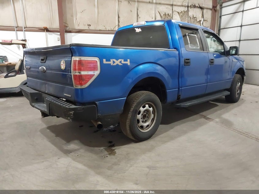 2012 Ford F-150 VIN 1FTFW1EF3CFB37351 IAAI salvage auction — ENGINE DAMAGE, Salvage Title, sold $700 on 2026-08-03 (photo 4)