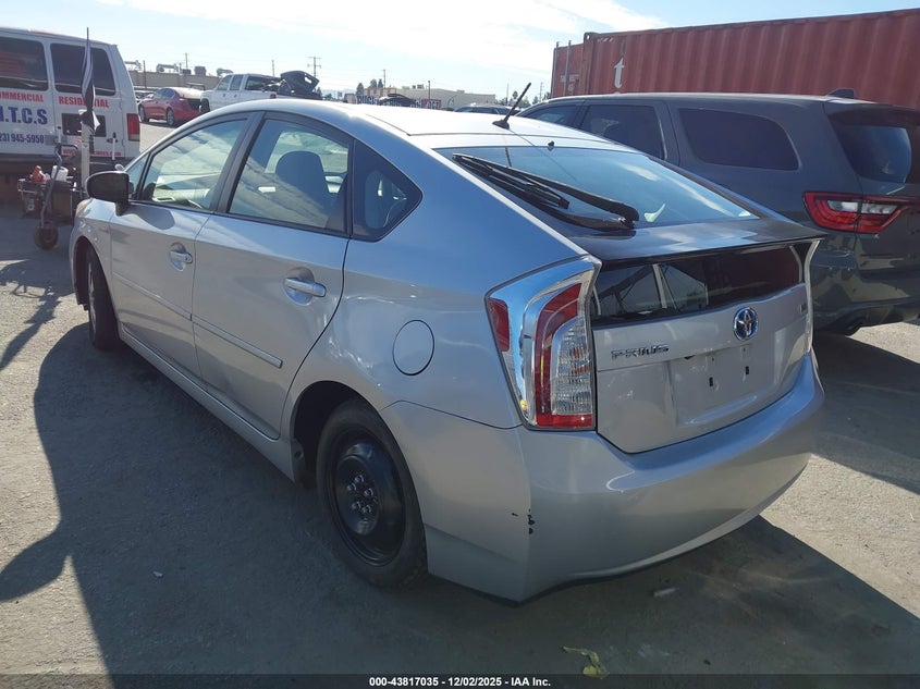 2015 Toyota Prius VIN JTDKN3DU9F0395944 IAAI salvage auction — THEFT, Salvage Title, sold $2,250 on 2026-07-12 (photo 3)
