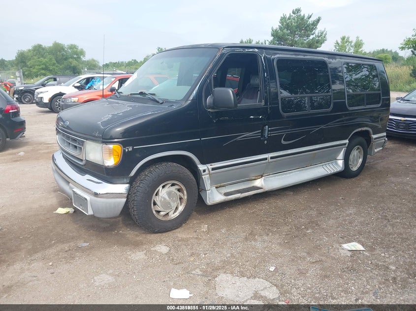 2002 Ford E 150 VIN 1FDRE14L22HB64563 IAAI salvage auction — UNKNOWN, Salvage (Illinois), sold $450 on 2026-07-07 (photo 2)