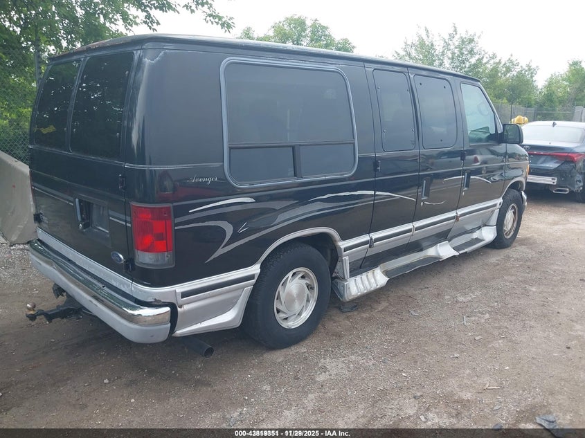 2002 Ford E 150 VIN 1FDRE14L22HB64563 IAAI salvage auction — UNKNOWN, Salvage (Illinois), sold $450 on 2026-07-07 (photo 4)