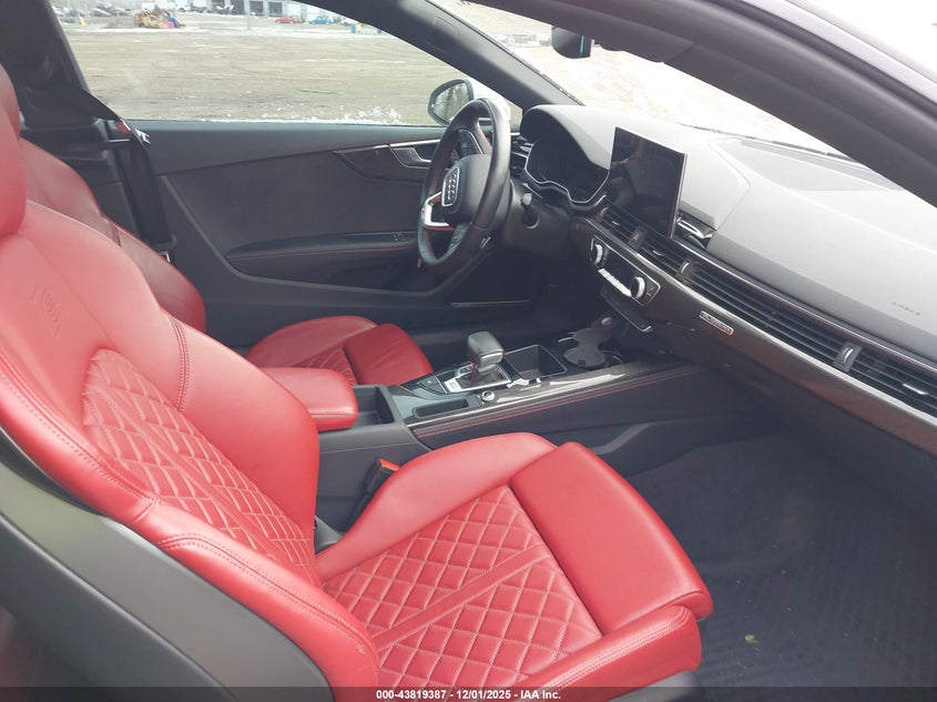 2022 Audi S5 VIN WAUR4AF52NA035447 IAAI salvage auction — FRONT END, Salvage (Indiana), sold $18,500 on 2026-07-29 (photo 5)