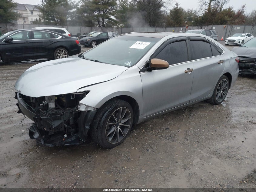 2017 Toyota Camry VIN 4T1BF1FK6HU694036 IAAI salvage auction — FRONT END, Salvage (New Jersey), sold $2,725 on 2026-07-20 (photo 2)