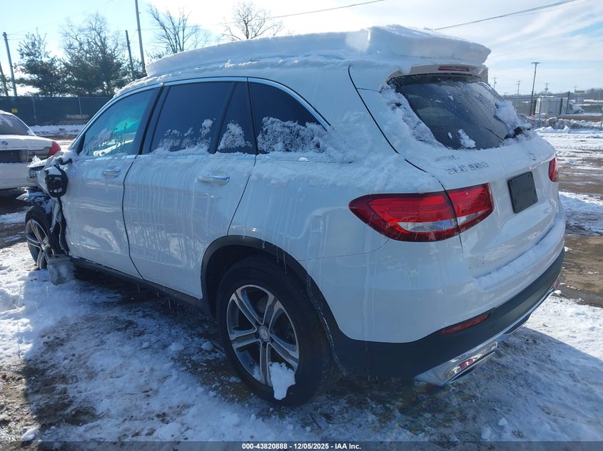 2016 Mercedes-benz Glc VIN WDC0G4KB0GF086428 IAAI salvage auction — LEFT FRONT, Salvage (Indiana), sold $2,500 on 2026-07-21 (photo 3)