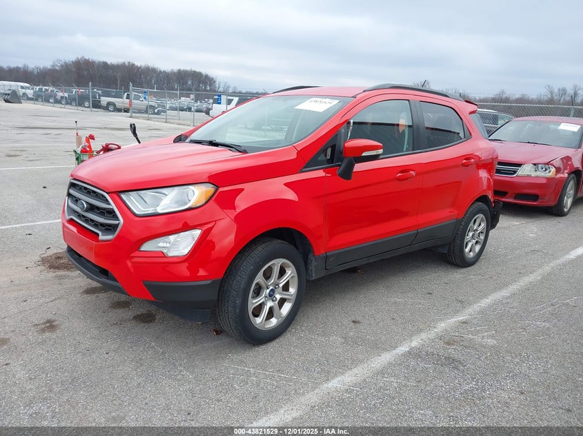 2018 Ford Ecosport VIN MAJ6P1UL5JC199665 IAAI salvage auction — REAR END, Clear (Indiana), sold $2,050 on 2026-07-16 (photo 2)