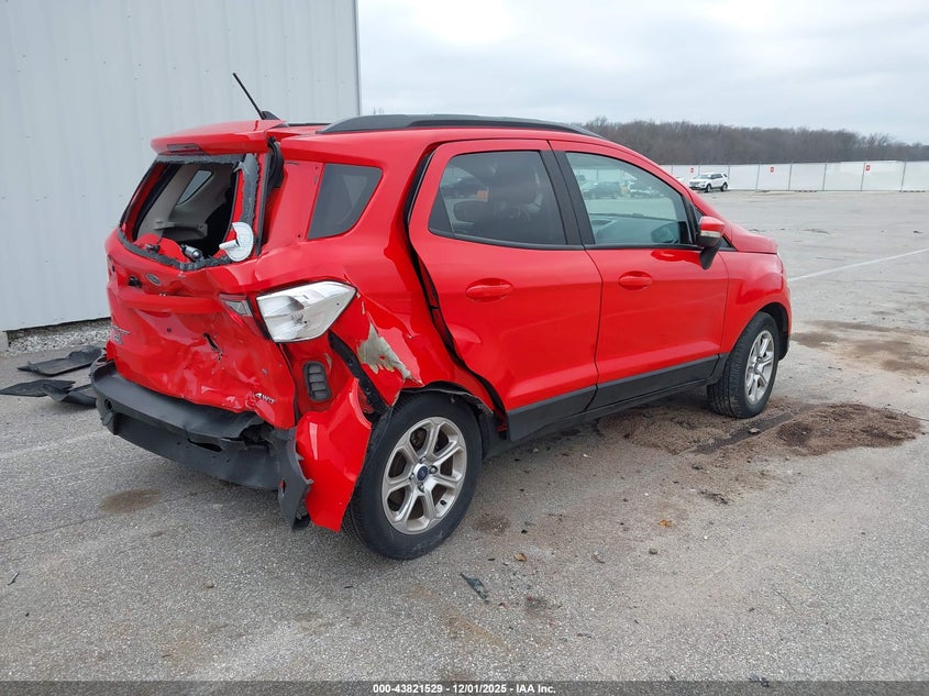 2018 Ford Ecosport VIN MAJ6P1UL5JC199665 IAAI salvage auction — REAR END, Clear (Indiana), sold $2,050 on 2026-07-16 (photo 4)