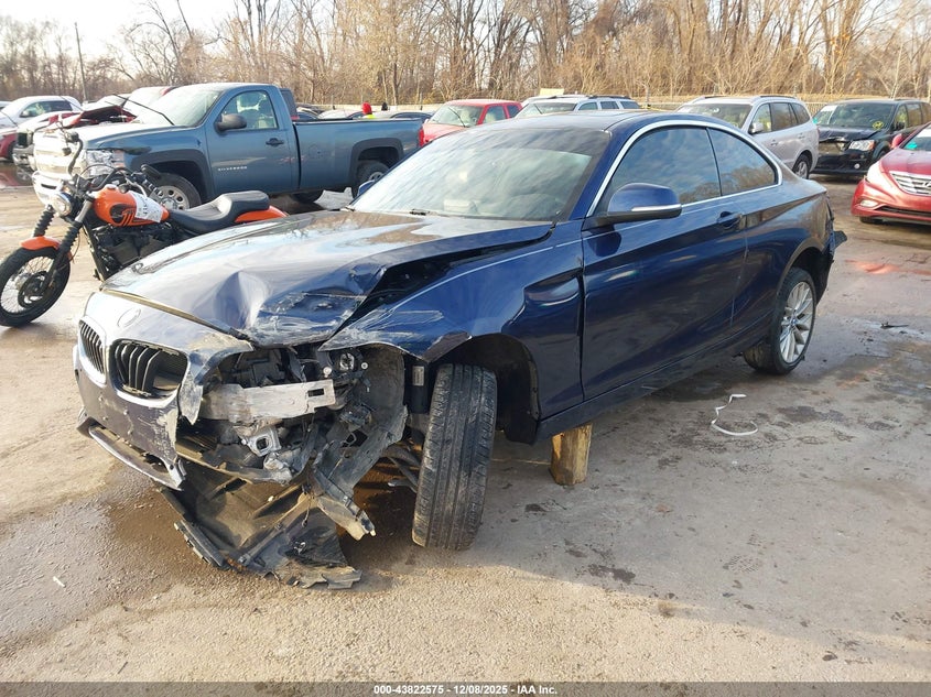 2016 BMW 2 series VIN WBA1F9C57GV544424 IAAI salvage auction — LEFT FRONT, Salvage (Missouri), sold $700 on 2026-08-05 (photo 2)