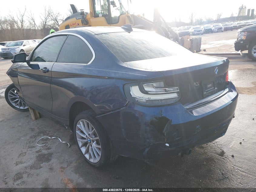 2016 BMW 2 series VIN WBA1F9C57GV544424 IAAI salvage auction — LEFT FRONT, Salvage (Missouri), sold $700 on 2026-08-05 (photo 3)