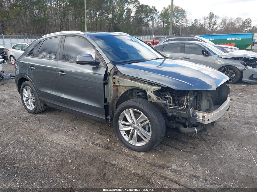 2018 Audi Q3 VIN WA1BCCFS5JR016096 IAAI salvage auction — RIGHT FRONT, Salvage (Georgia), sold $3,150 on 2026-08-21 (photo 1)