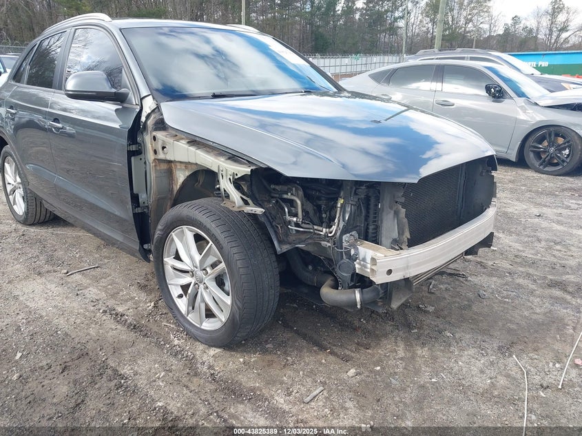 2018 Audi Q3 VIN WA1BCCFS5JR016096 IAAI salvage auction — RIGHT FRONT, Salvage (Georgia), sold $3,150 on 2026-08-21 (photo 6)