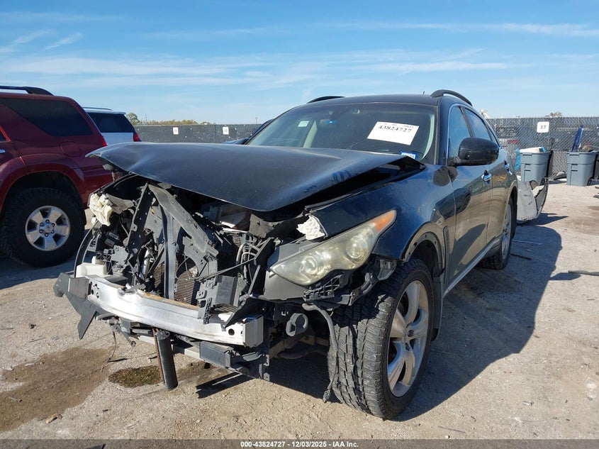 2011 Infiniti Fx VIN JN8AS1MW7BM140498 IAAI salvage auction — FRONT END, Salvage (Texas), sold $475 on 2026-07-21 (photo 2)