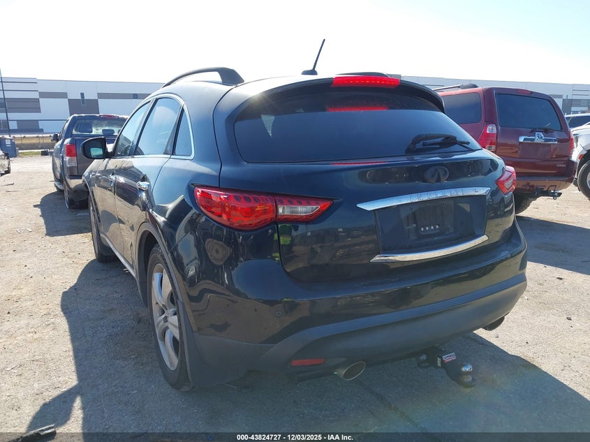 2011 Infiniti Fx VIN JN8AS1MW7BM140498 IAAI salvage auction — FRONT END, Salvage (Texas), sold $475 on 2026-07-21 (photo 3)