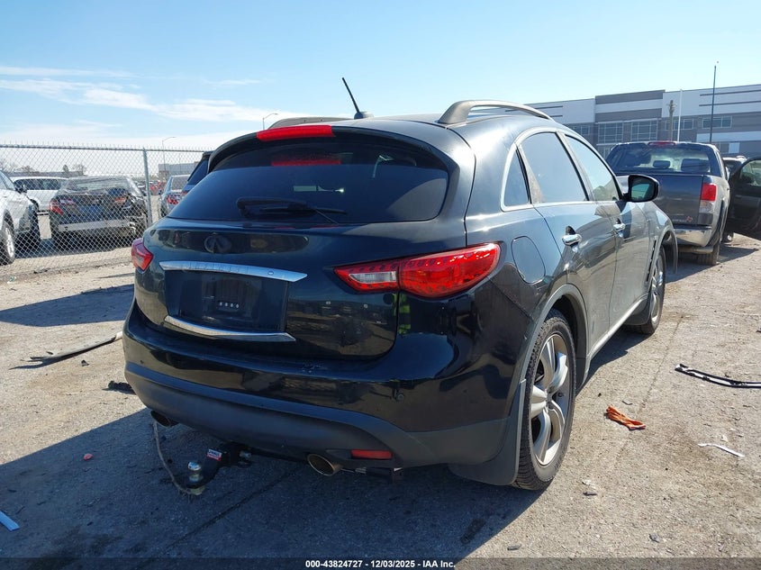 2011 Infiniti Fx VIN JN8AS1MW7BM140498 IAAI salvage auction — FRONT END, Salvage (Texas), sold $475 on 2026-07-21 (photo 4)