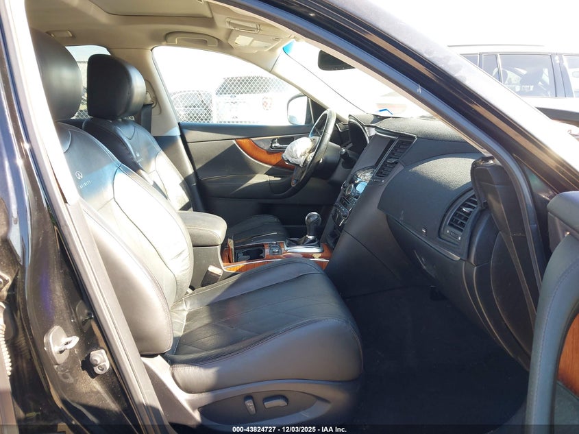 2011 Infiniti Fx VIN JN8AS1MW7BM140498 IAAI salvage auction — FRONT END, Salvage (Texas), sold $475 on 2026-07-21 (photo 5)