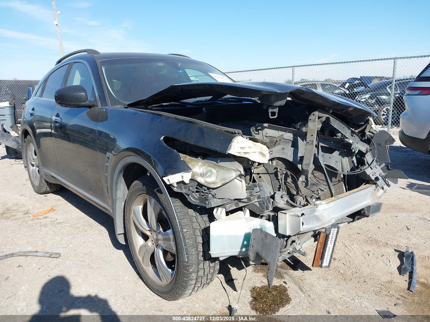 2011 Infiniti Fx VIN JN8AS1MW7BM140498 IAAI salvage auction — FRONT END, Salvage (Texas), sold $475 on 2026-07-21 (photo 6)