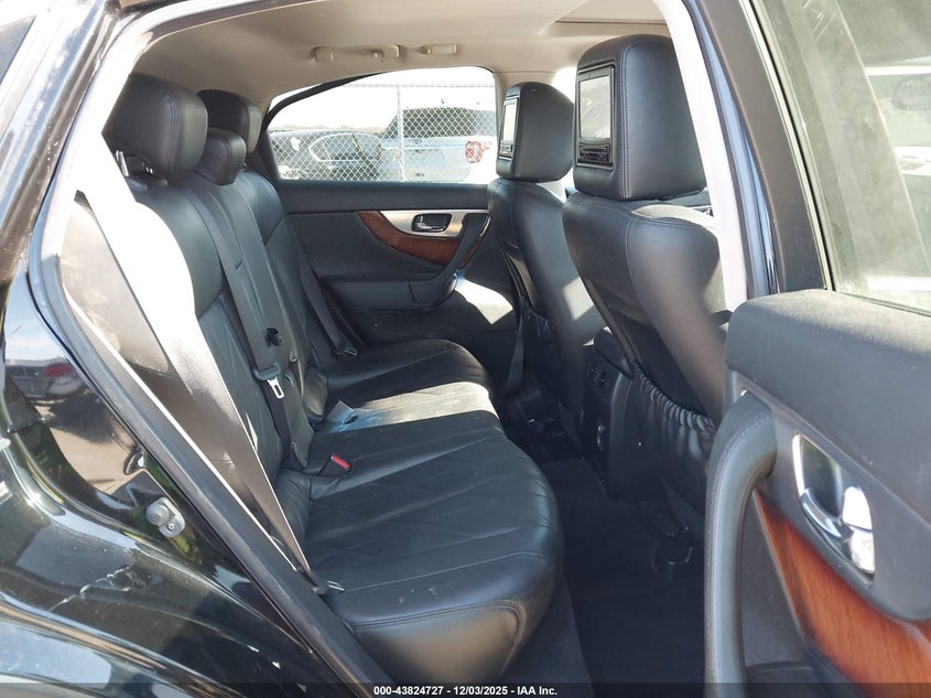 2011 Infiniti Fx VIN JN8AS1MW7BM140498 IAAI salvage auction — FRONT END, Salvage (Texas), sold $475 on 2026-07-21 (photo 8)