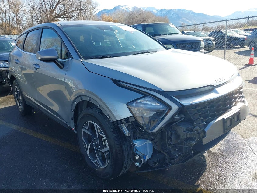 2023 Kia Sportage VIN KNDPUCAF4P7210707 IAAI salvage auction — FRONT END, Other, sold $5,100 on 2026-07-23 (photo 1)