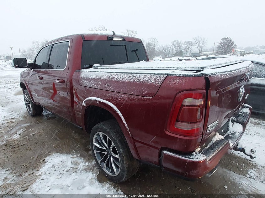 2021 Ram 1500 VIN 1C6SRFKT7MN584101 IAAI salvage auction — THEFT, Salvage (Illinois), sold $22,100 on 2026-07-30 (photo 3)