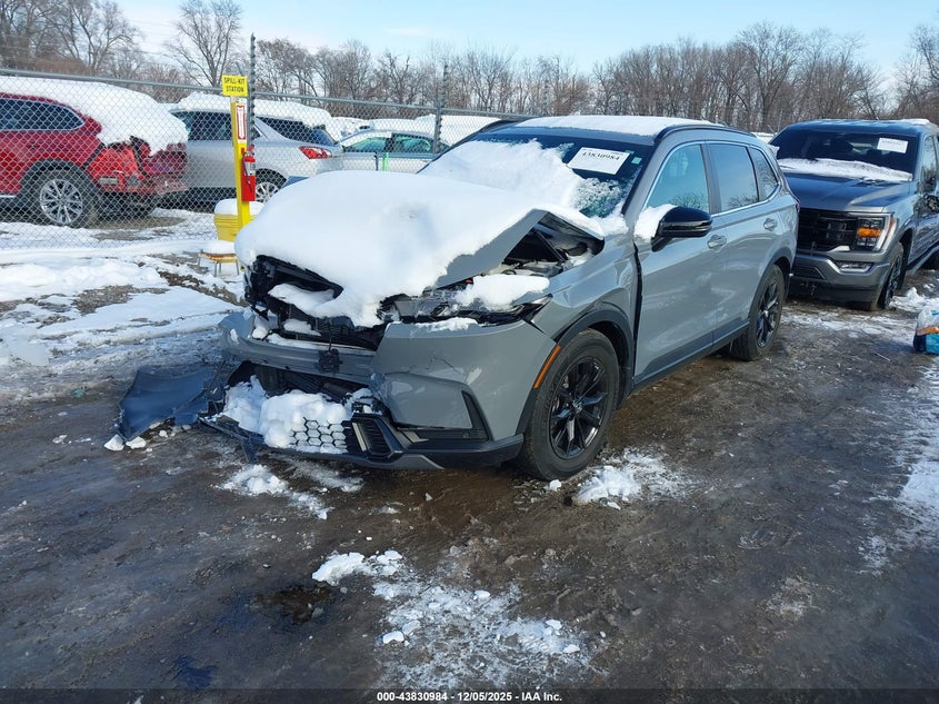 2024 Honda Cr-v VIN 7FARS5H86RE015601 IAAI salvage auction — FRONT END, Salvage Title, sold $500 on 2026-07-29 (photo 2)
