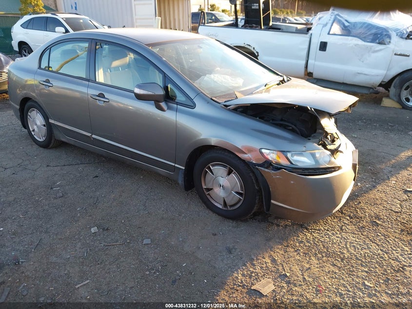 2006 Honda Civic VIN JHMFA36236S006159 IAAI salvage auction — FRONT END, Clear (Virginia), sold $250 on 2026-07-19 (photo 1)