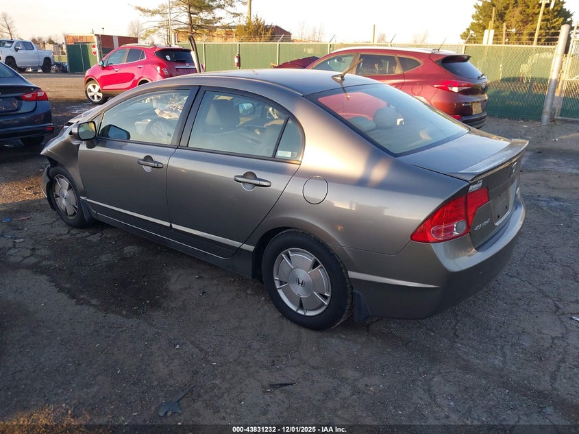 2006 Honda Civic VIN JHMFA36236S006159 IAAI salvage auction — FRONT END, Clear (Virginia), sold $250 on 2026-07-19 (photo 3)