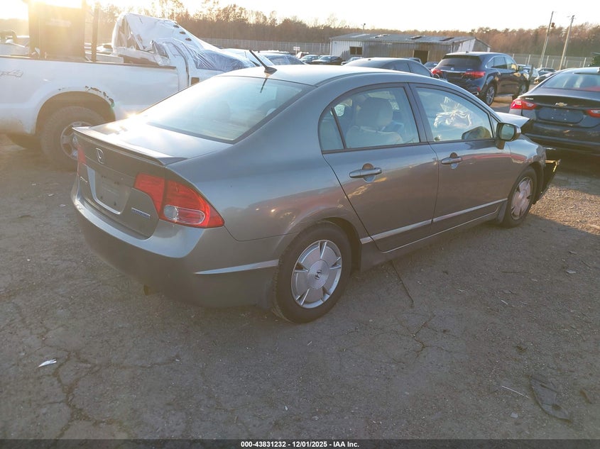 2006 Honda Civic VIN JHMFA36236S006159 IAAI salvage auction — FRONT END, Clear (Virginia), sold $250 on 2026-07-19 (photo 4)