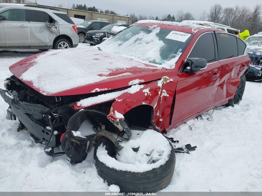2022 Infiniti Q50 VIN JN1EV7BR6NM341725 IAAI salvage auction — UNDERCARRIAGE, Mv-907A (New York), sold $4,050 on 2026-07-30 (photo 2)