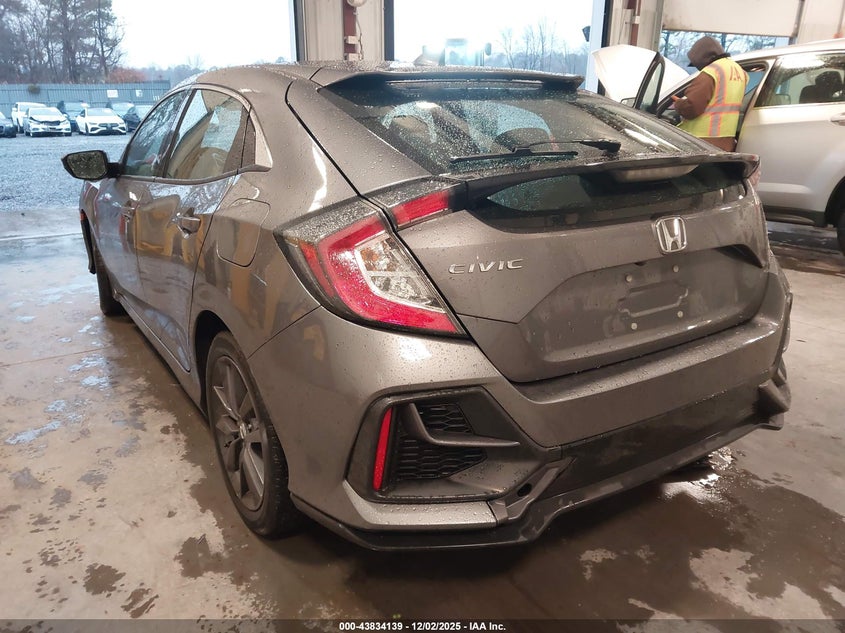 2021 Honda Civic VIN SHHFK7H61MU222056 IAAI salvage auction — FRONT END, Salvage Title, sold $6,075 on 2026-07-08 (photo 3)