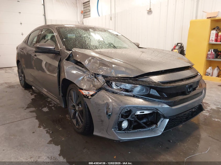 2021 Honda Civic VIN SHHFK7H61MU222056 IAAI salvage auction — FRONT END, Salvage Title, sold $6,075 on 2026-07-08 (photo 6)