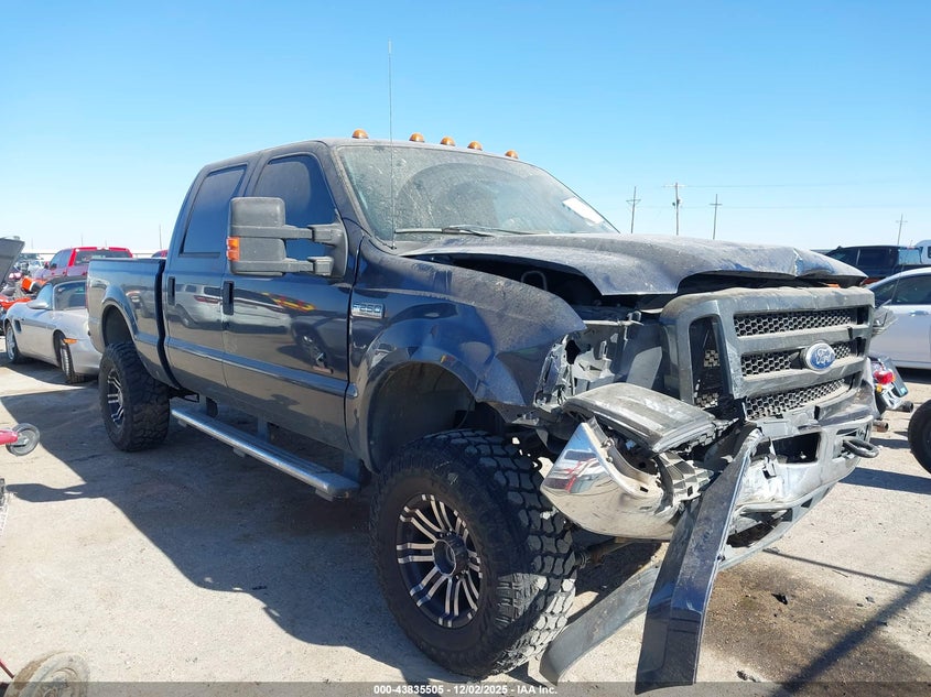 2006 Ford F250 VIN 1FTSW21P26EA36914 IAAI salvage auction — FRONT END, Salvage (Texas), sold $1,550 on 2026-07-09 (photo 1)
