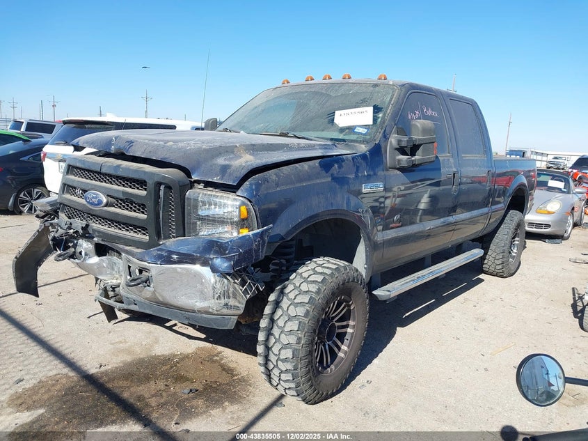 2006 Ford F250 VIN 1FTSW21P26EA36914 IAAI salvage auction — FRONT END, Salvage (Texas), sold $1,550 on 2026-07-09 (photo 2)