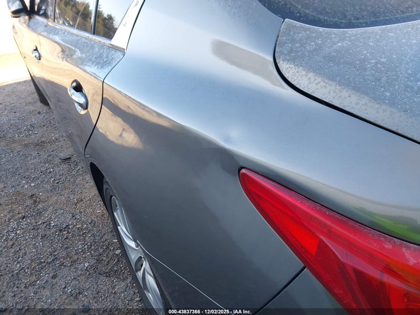 2015 Infiniti Q50 VIN JN1BV7AP3FM339113 IAAI salvage auction — HAIL, Clear (Oklahoma), sold $1,250 on 2026-07-08 (photo 6)