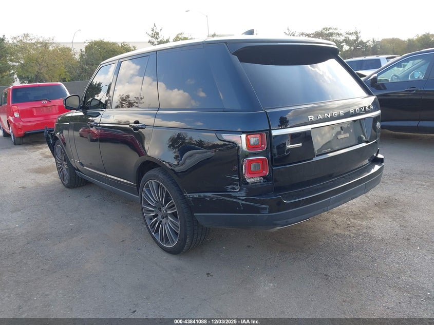 2019 Land rover RANGE ROVER VIN SALGS2RE1KA543043 IAAI salvage auction — FRONT END, Salvage Title, sold $13,100 on 2026-07-13 (photo 3)