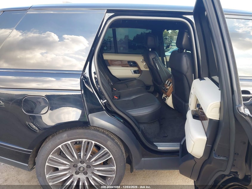 2019 Land rover RANGE ROVER VIN SALGS2RE1KA543043 IAAI salvage auction — FRONT END, Salvage Title, sold $13,100 on 2026-07-13 (photo 8)