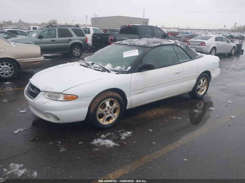 1999 Chrysler Sebring VIN 3C3EL55HXXT553202 IAAI salvage auction — FRONT & REAR, Salvage (Utah), sold $275 on 2026-07-09 (photo 2)