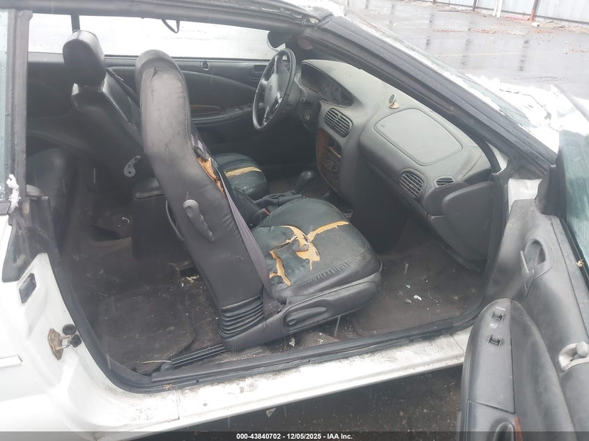 1999 Chrysler Sebring VIN 3C3EL55HXXT553202 IAAI salvage auction — FRONT & REAR, Salvage (Utah), sold $275 on 2026-07-09 (photo 5)