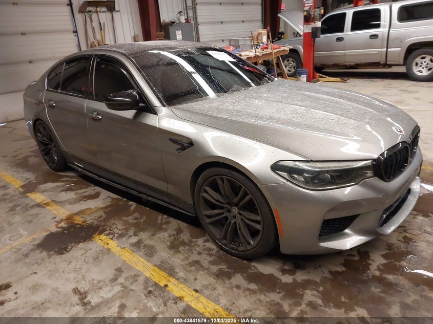2020 BMW M5 VIN WBSJF0C0XLCD52435 IAAI salvage auction — LEFT SIDE, Salvage (Delaware), sold $25,750 on 2026-07-30 (photo 1)