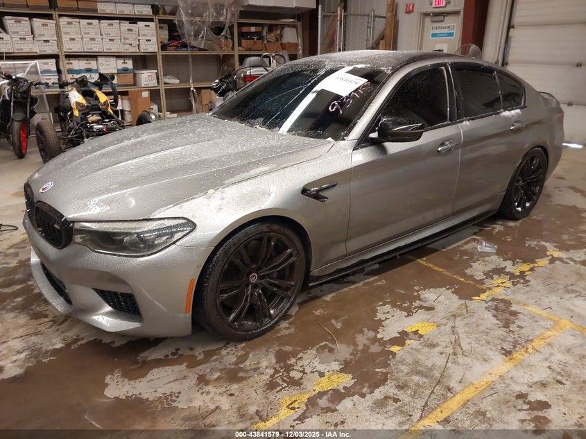2020 BMW M5 VIN WBSJF0C0XLCD52435 IAAI salvage auction — LEFT SIDE, Salvage (Delaware), sold $25,750 on 2026-07-30 (photo 2)