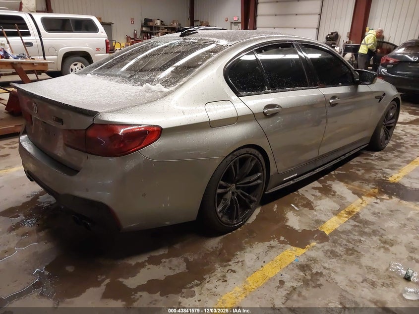 2020 BMW M5 VIN WBSJF0C0XLCD52435 IAAI salvage auction — LEFT SIDE, Salvage (Delaware), sold $25,750 on 2026-07-30 (photo 4)