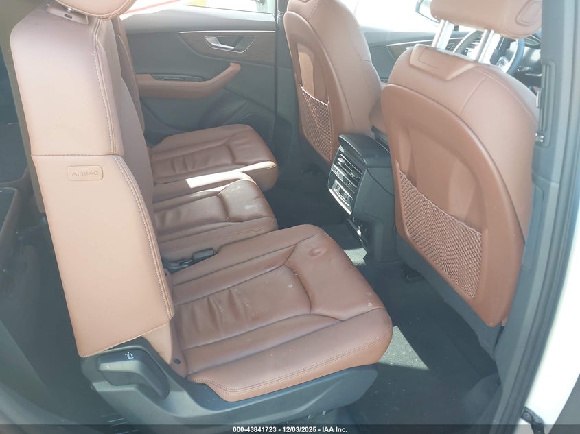 2025 Audi Q7 VIN WA1LVBF71SD014705 IAAI salvage auction — FRONT END, Certificate Of Destruction (Florida), sold $4,150 on 2026-07-09 (photo 8)